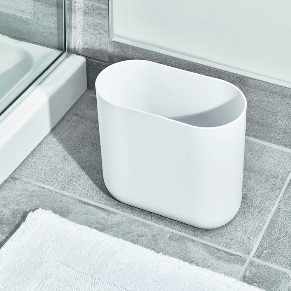 Trash Basket, Small, Oval, CADE SLIM, 27 x 14 x H 25 cm in the group Storage / Bathroom storage / Waste bins at SmartaSaker.se (42388)