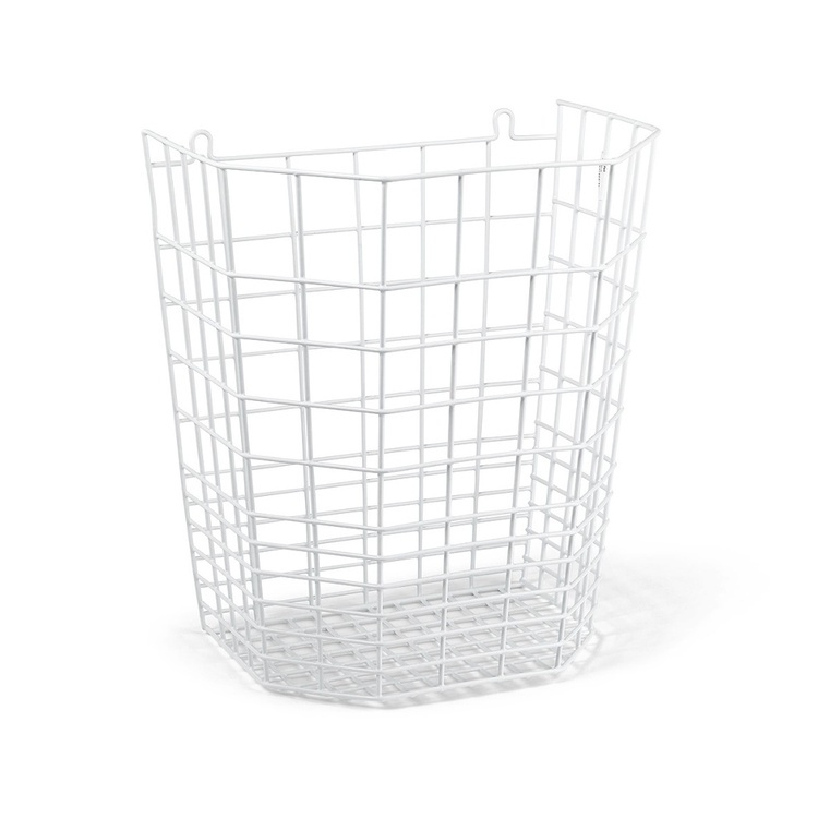 Wastebasket, wall-mounted, HABO, 30 x 23 x H 35 cm, White in the group Storage / Bathroom storage / Waste bins at SmartaSaker.se (42391)
