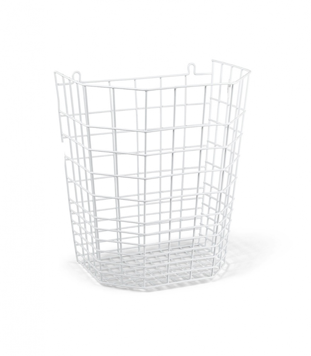 Wastebasket, wall-mounted, HABO, 30 x 23 x H 35 cm, White in the group Storage / Bathroom storage / Waste bins at SmartaSaker.se (42391)