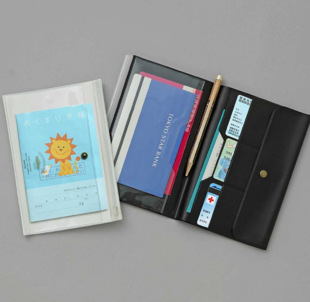 Stationery Folder, NÄHE TRAVEL ORGANIZER, 19 x 1,5 x H 13.5 cm in the group Storage / Travel storage at SmartaSaker.se (42393)