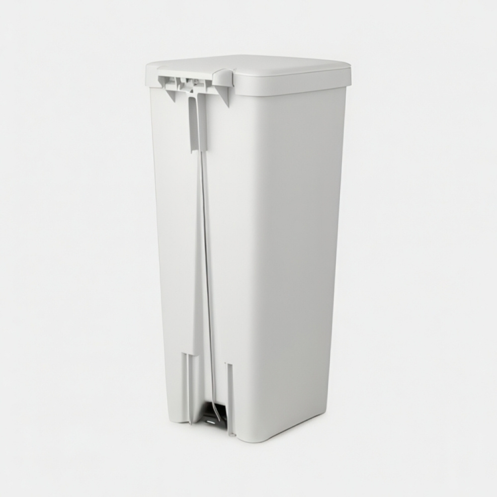 Pedal Bin, High and slim, 40 L, BRABANTIA SETUP, 35,2 x 28 x H 66,6 cm, Light Grey in the group Storage / Cleaning and waste sorting / Waste sorting at SmartaSaker.se (42396)
