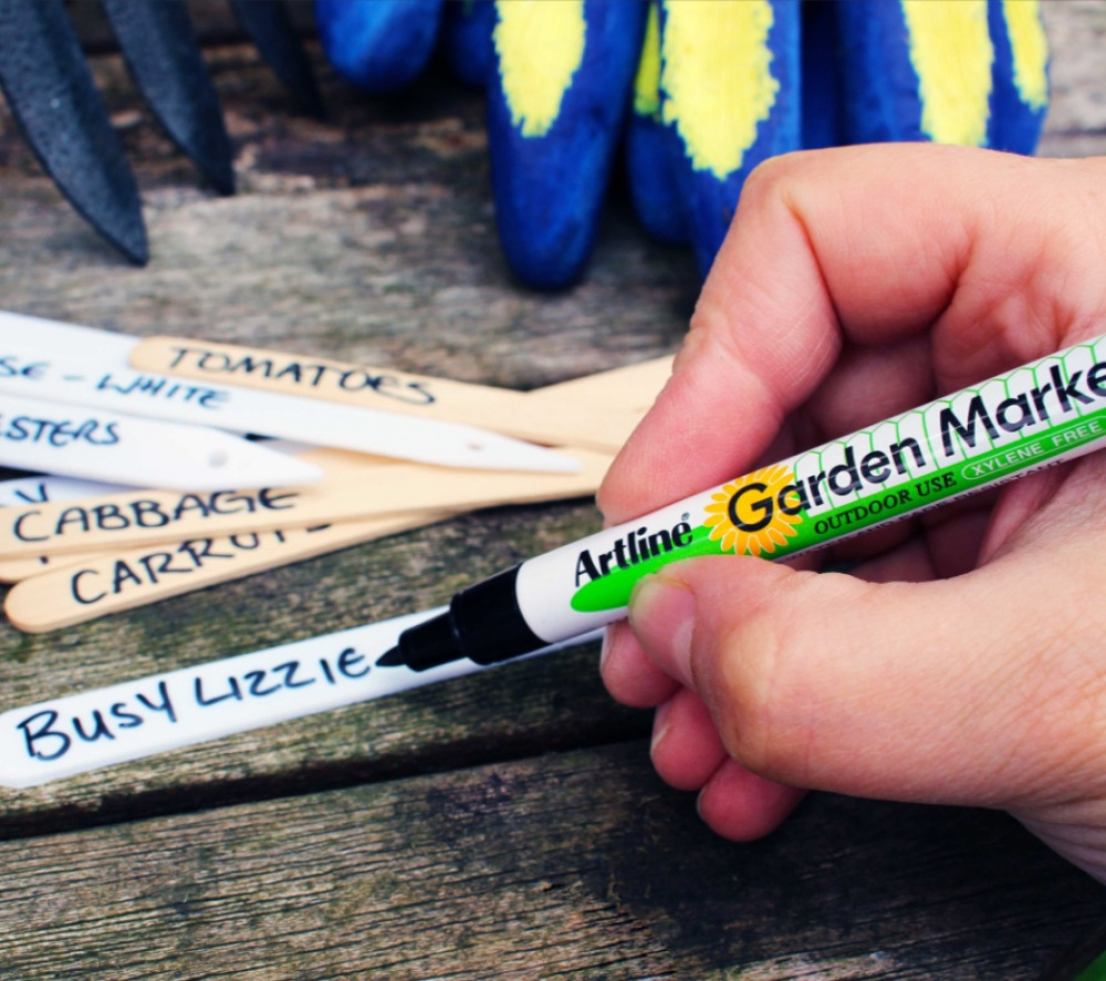 Marker ARTLINE GARDEN MARKER, 0,8mm, black in the group Storage / Office supplies at SmartaSaker.se (42400)