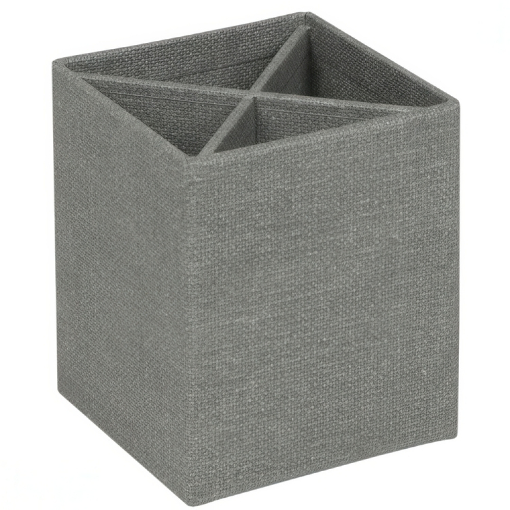 Pen cup, BIGSO PENNY CANVAS, Grey in the group Storage / Office supplies at SmartaSaker.se (42407)