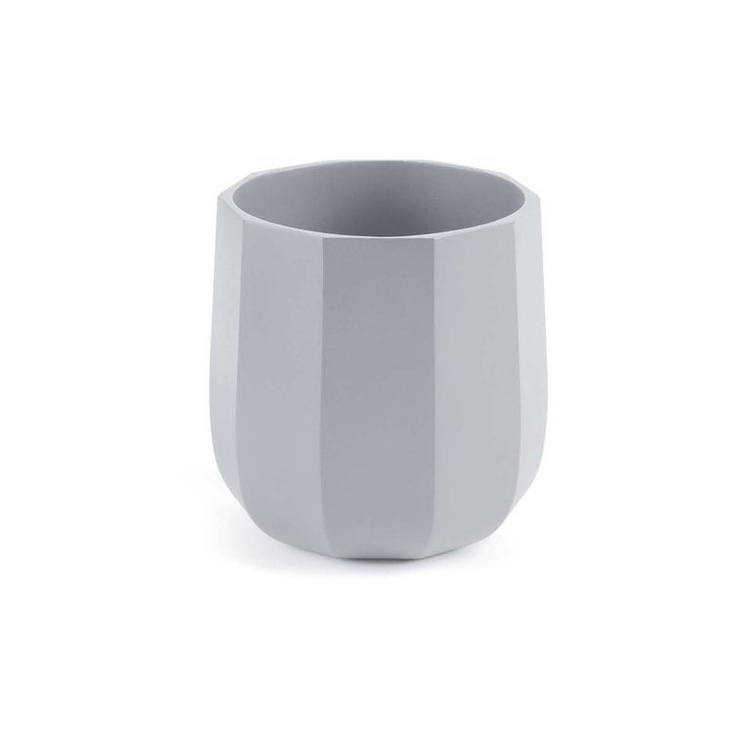 Pen Cup BABYLON, Lexon, Ø 8,5 x H 9 cm, Light grey in the group Storage / Office supplies at SmartaSaker.se (42409)