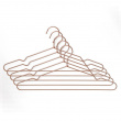 Space saving hangers, Set of 5, PERCHAS DE COBRE, 40 cm, Copper Space saving hangers, Set of 5, PERCHAS DE COBRE, 40 cm, Copper