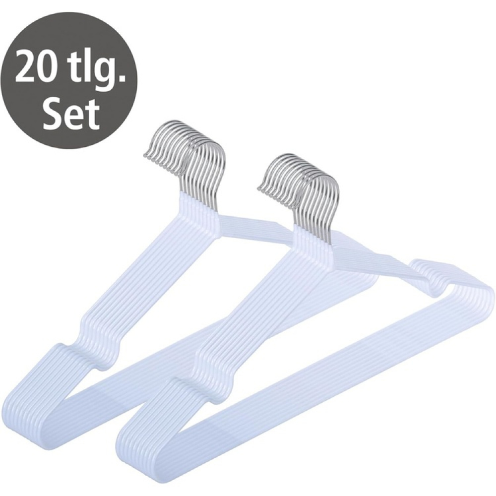 Space saving hangers, anti slip, Set of 20, BIG PACK SASCHA in the group Storage / Wardrobe storage / Hangers and hooks at SmartaSaker.se (42421)