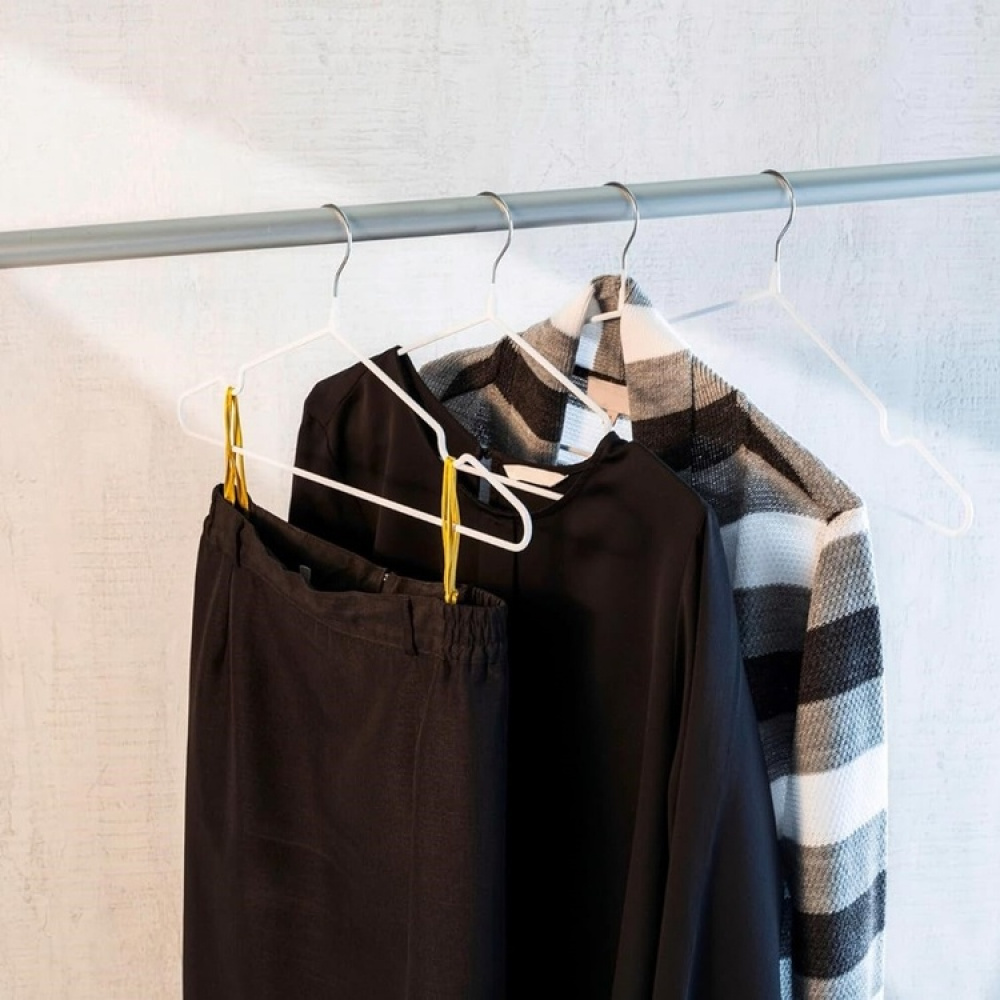Space saving hangers, anti slip, Set of 20, BIG PACK SASCHA in the group Storage / Wardrobe storage / Hangers and hooks at SmartaSaker.se (42421)