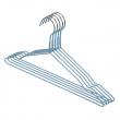 Space saving hangers, anti slip, Set of 5, GIALLO, Light blue Space saving hangers, anti slip, Set of 5, GIALLO, Light blue