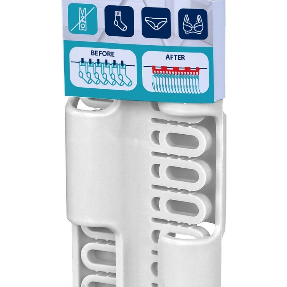 Space saving clothes airer, Set of 2, SALVASPAZIO, 40 cm, White in the group Storage / Laundry and care / Drying racks at SmartaSaker.se (42426)