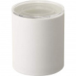 Ceramic Canister with lid, YAMAZAKI TOWER LARGE CANISTER, Ø 10,5 x H 12 cm