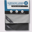 Cloths for smooth surfaces, Microfiber, CHIFFONS, 30 x 40 cm, Grey Cloths for smooth surfaces, Microfiber, CHIFFONS, 30 x 40 cm, Grey