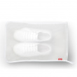 Bags for Shoes / Accessories, Waterproof, Set of 2, MILKY WHITE, 41 x 28 cm, Transparent white Bags for Shoes / Accessories, Waterproof, Set of 2, MILKY WHITE, 41 x 28 cm, Transparent white