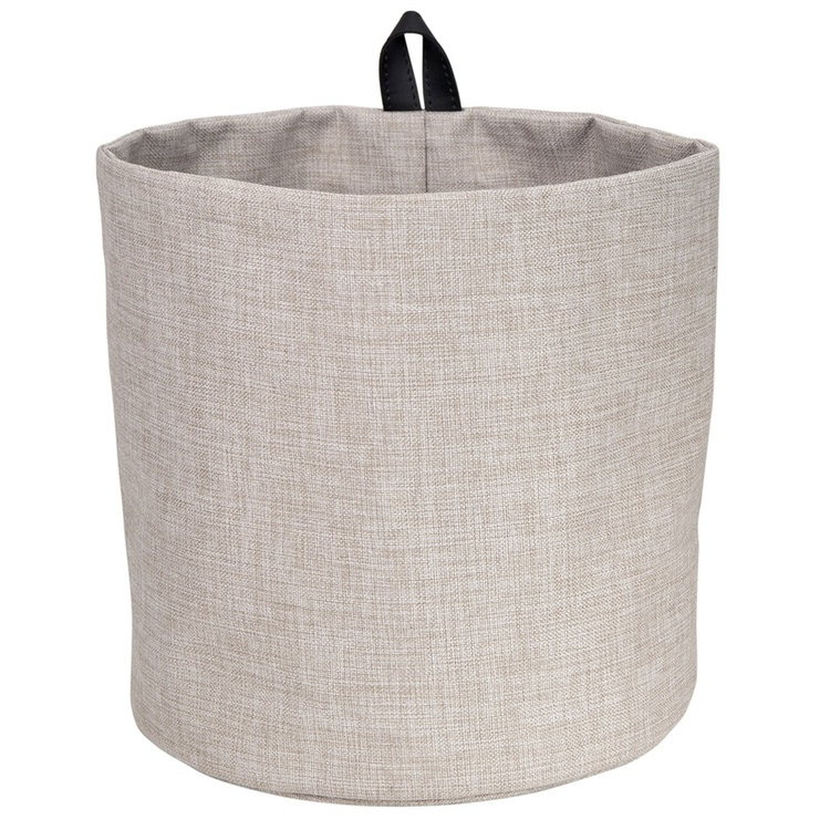 Bag for hook, BIGSO LARGE HANG AROUND, Ø22 x H 22 cm, Beige in the group Storage / Wardrobe storage / Garment covers at SmartaSaker.se (42450)
