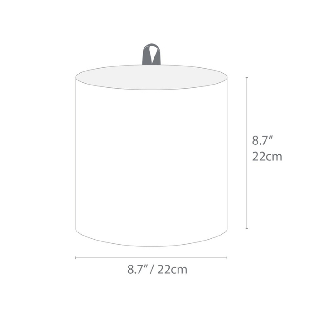 Bag for hook, BIGSO LARGE HANG AROUND, Ø22 x H 22 cm, Beige in the group Storage / Wardrobe storage / Garment covers at SmartaSaker.se (42450)