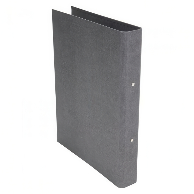Binder, BIGSO RINGO CANVAS, Swedish 4-hole standard, Grey in the group Storage / Office supplies at SmartaSaker.se (42453)