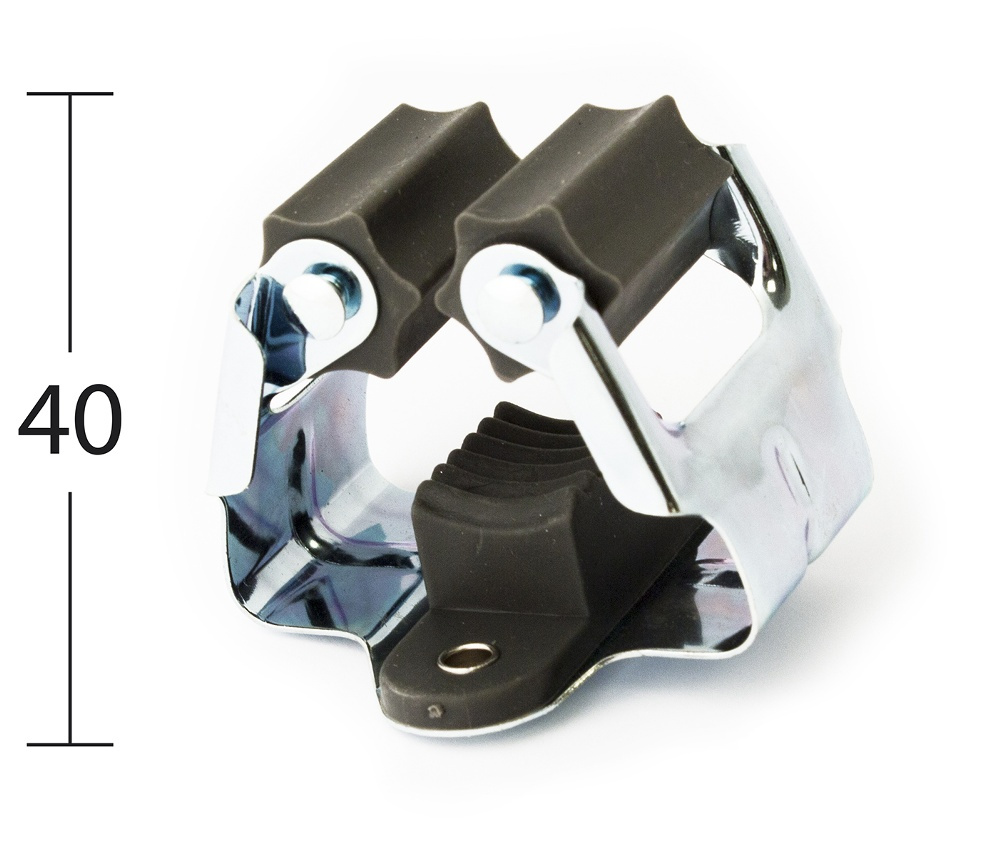 Tool Holder, KLÄMFIX, 2 cm, Metal / Rubber in the group Storage / Storage room and garage / Utensil holders at SmartaSaker.se (42458)