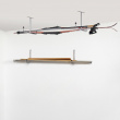 Utility hook, wall mounted, 25 cm, HABO 8502, Metal Utility hook, wall mounted, 25 cm, HABO 8502, Metal