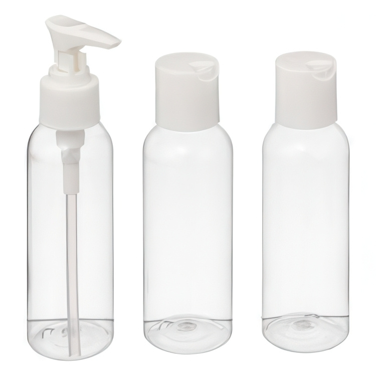 Travel Set, 3 Mini Bottles, 100 ml, FLACON DE VOYAGE, Ø 4 x H13 cm, Clear in the group Storage / Travel storage / Packing cubes at SmartaSaker.se (42472)