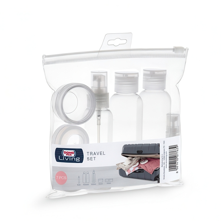 Travel Set, Set of 7, LIVING, Clear in the group Storage / Travel storage / Packing cubes at SmartaSaker.se (42473)