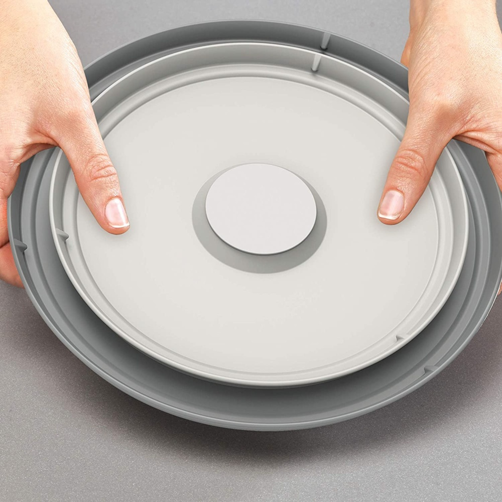Bowls Set of 4, PREP & STORE, Joseph Joseph, Silver / Grey in the group Storage / Kitchen storage / Storage bins and jars at SmartaSaker.se (42476)
