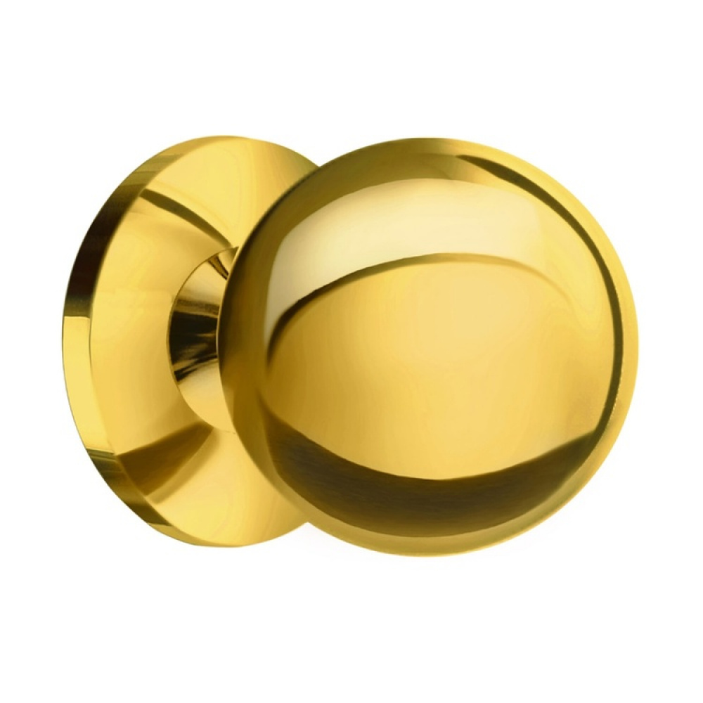 Round knob, KNOPP, Medium, Ø 2,4 cm, Brass in the group Storage / Hallway storage / Hooks and hangers at SmartaSaker.se (42479)