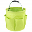 Round Basket with pockets, Super light, UNIVERSAL CADDY XL, Ø 35 x H 35 cm, Lime green