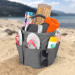 Round Basket with pockets, Super light, UNIVERSAL CADDY, Ø 28 x H 26,5 cm