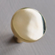 Round hook / knob, EXMEZ, Ø 3 cm, Shiny Brass Round hook / knob, EXMEZ, Ø 3 cm, Shiny Brass