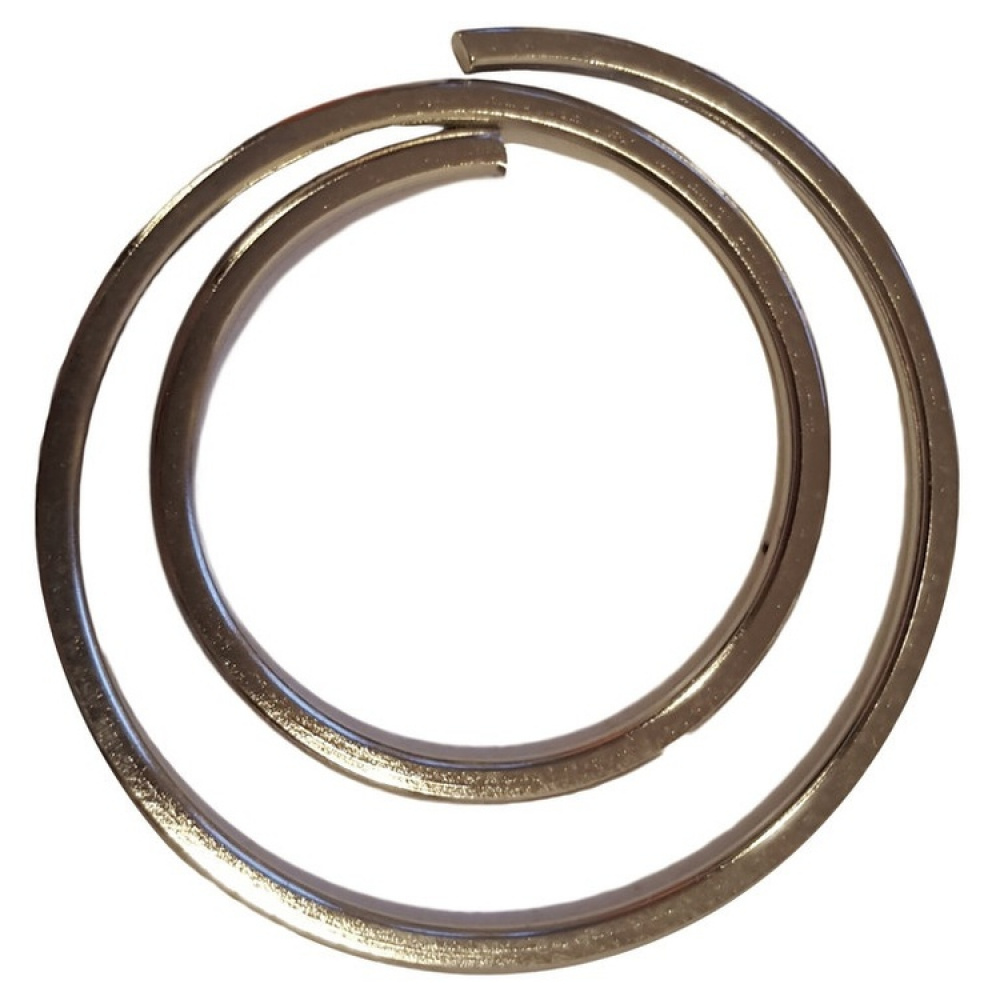 Circular Paper Clips, 25 psc, DESKSTORE MOON LARGE, Ø 3 cm, Silver in the group Storage / Office supplies at SmartaSaker.se (42487)