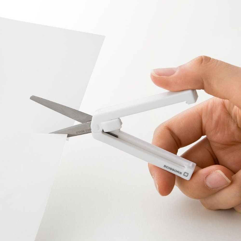 Scissors, MIDORI COMPACT XS, White in the group Storage / Office supplies at SmartaSaker.se (42493)