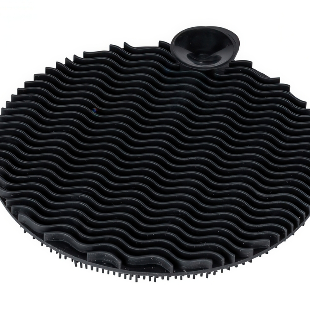 Silicone Sponges, Soft, Set of 2, SPÜL-SCHWAM, Ø 12, Black in the group Storage / Kitchen storage / Dish racks and sink accessories at SmartaSaker.se (42496)