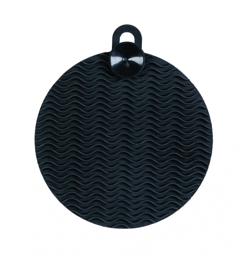 Silicone Sponges, Soft, Set of 2, SPÜL-SCHWAM, Ø 12, Black in the group Storage / Kitchen storage / Dish racks and sink accessories at SmartaSaker.se (42496)