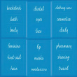 Adhesive Labels, Set of 18, THE HOME EDIT BATHROOM LABELS, Clear Adhesive Labels, Set of 18, THE HOME EDIT BATHROOM LABELS, Clear