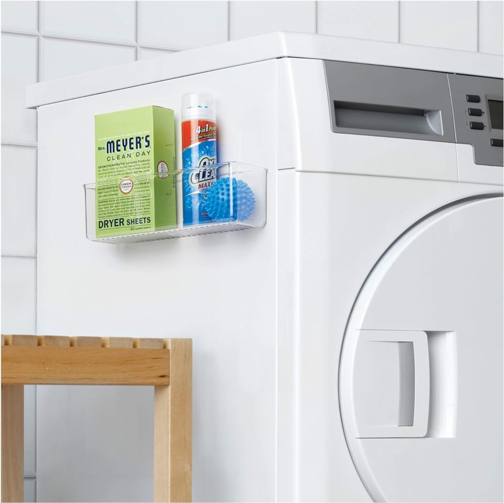 Adhesive Wall Container, OBLONG RPET AFFIXX BIN, 28 x 7,5 x H 8,5 cm, Transparent in the group Storage / Storage boxes / Mini organizers / Shelves at SmartaSaker.se (42510)