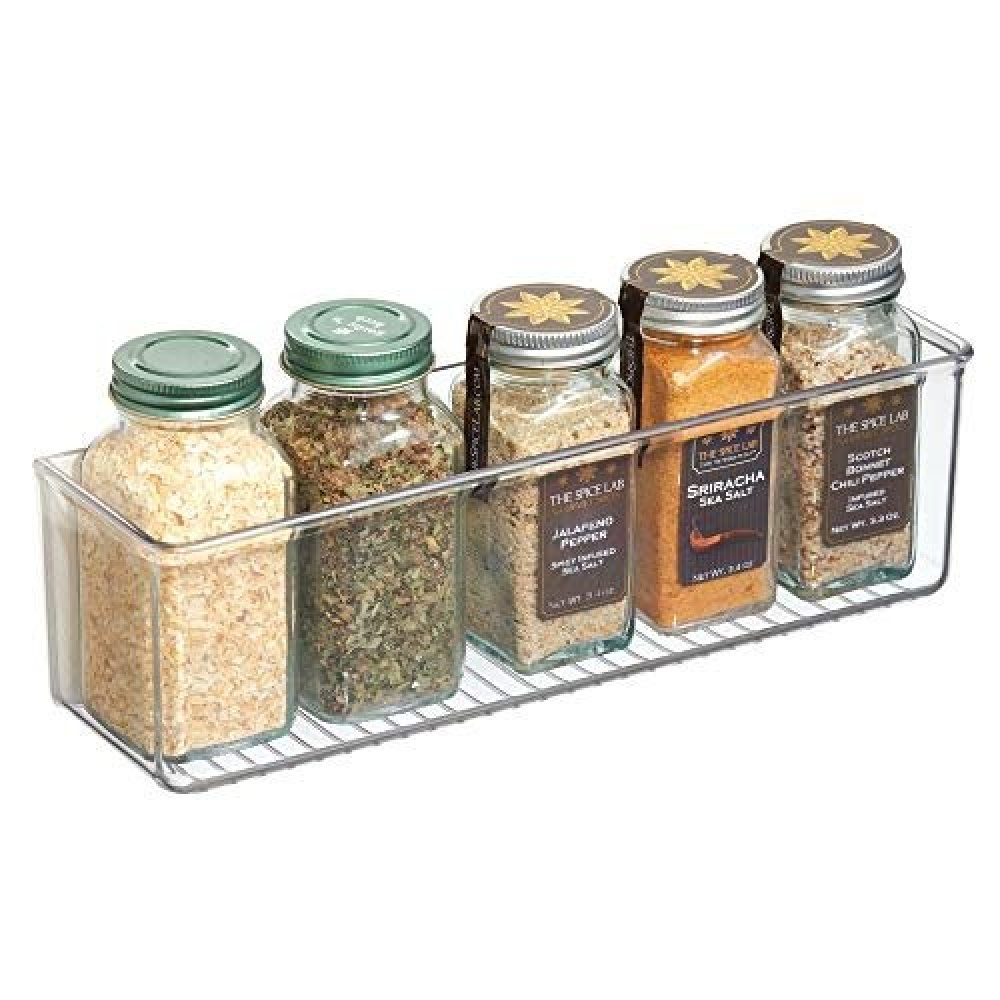 Adhesive Wall Container, OBLONG RPET AFFIXX BIN, 28 x 7,5 x H 8,5 cm, Transparent in the group Storage / Storage boxes / Mini organizers / Shelves at SmartaSaker.se (42510)