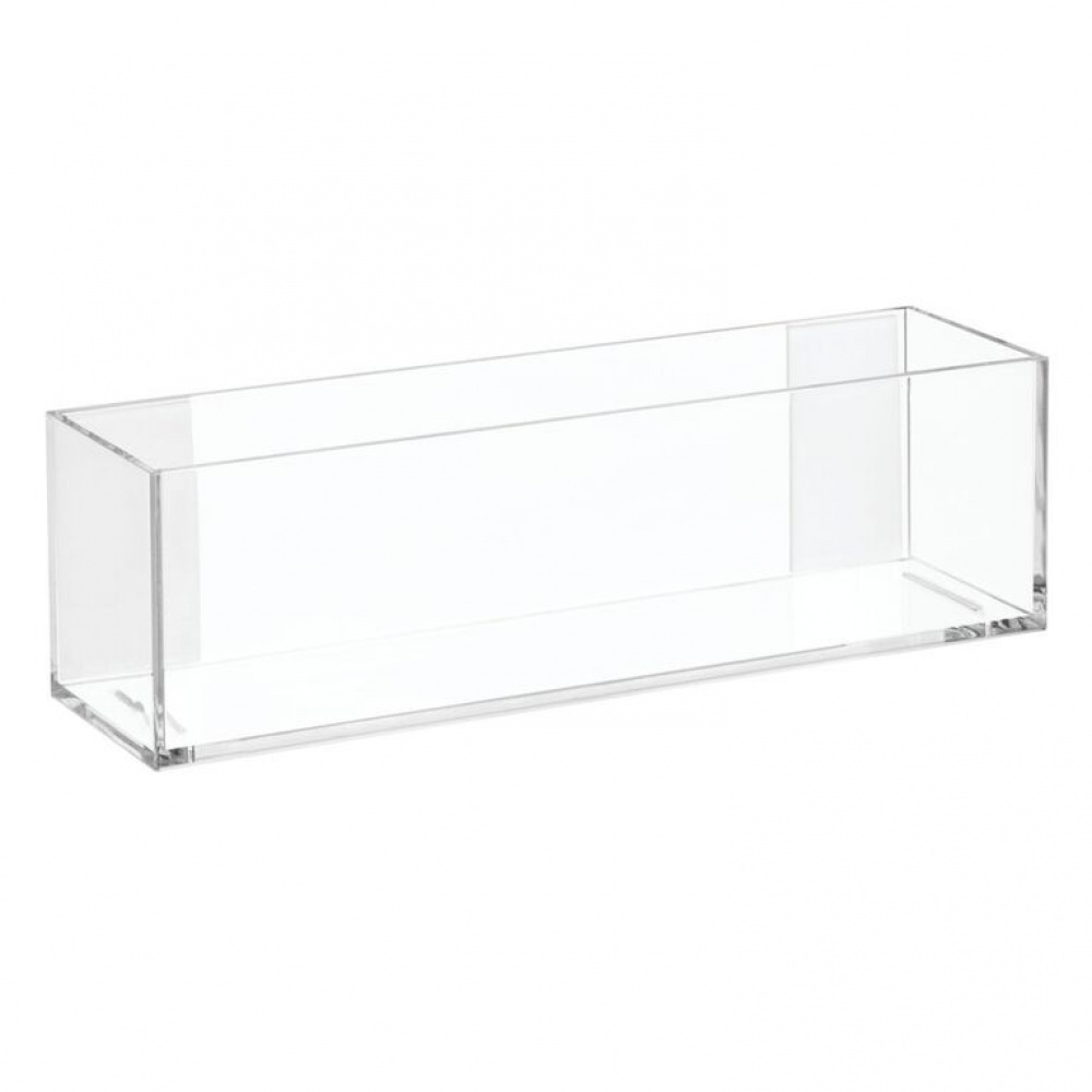 Adhesive Wall Container, OBLONG RPET AFFIXX BIN, 28 x 7,5 x H 8,5 cm, Transparent in the group Storage / Storage boxes / Mini organizers / Shelves at SmartaSaker.se (42510)