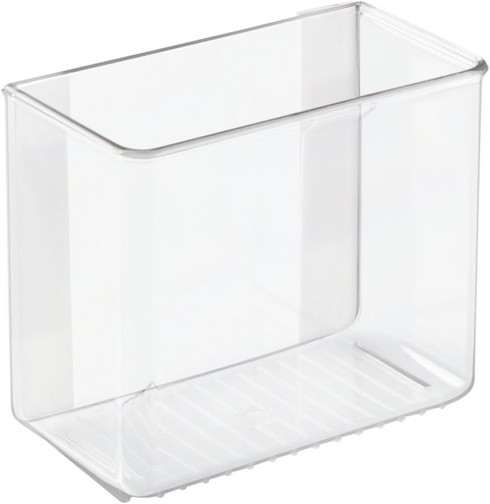 Adhesive Wall Container, SMALL RPET AFFIXX BIN, 15 x 7,5 x H 12,5 cm, Transparent in the group Storage / Storage boxes / Mini organizers / Shelves at SmartaSaker.se (42512)