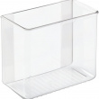 Adhesive Wall Container, SMALL RPET AFFIXX BIN, 15 x 7,5 x H 12,5 cm, Transparent Adhesive Wall Container, SMALL RPET AFFIXX BIN, 15 x 7,5 x H 12,5 cm, Transparent