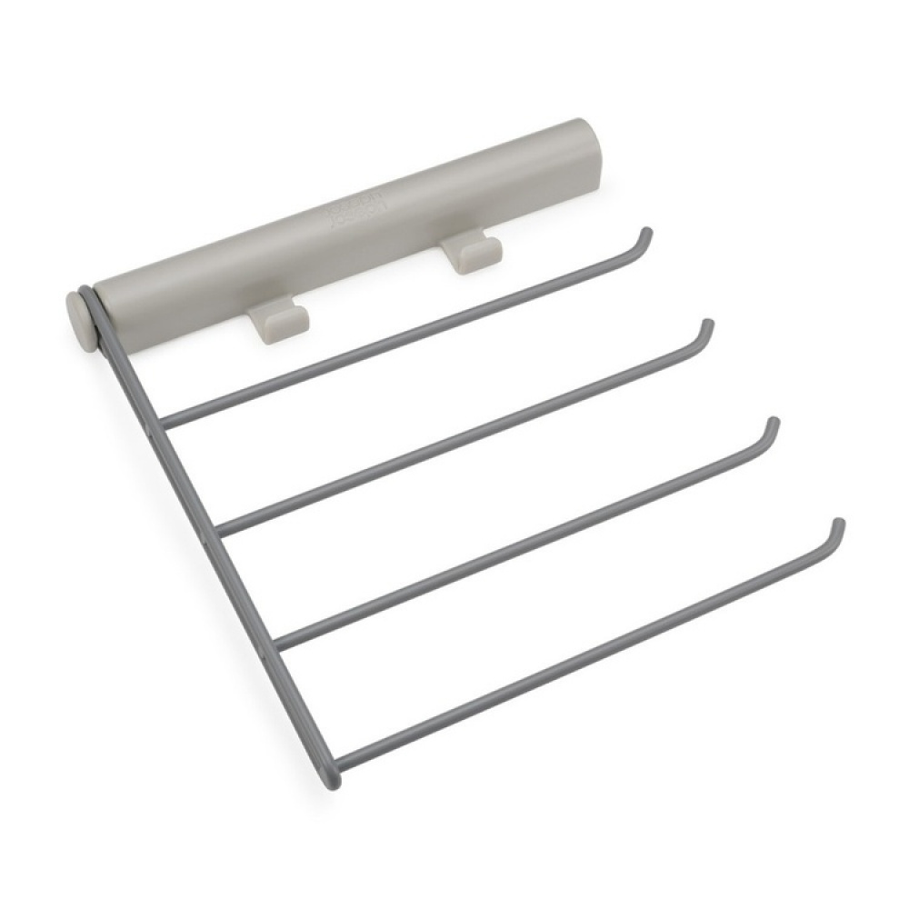 Hanging Rail for Ties / Belts / Scarfs, ORDERLY, Joseph Joseph, Ecru / Grey in the group Storage / Wardrobe storage at SmartaSaker.se (42514)