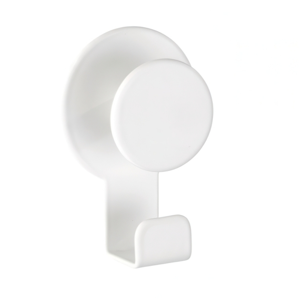 Self-adhesive metallic hook, BLANDAS DOUBLE HOOK, 5 x H 7,5 cm, White in the group Storage / Magnets and adhesives / Self-adhesive hooks at SmartaSaker.se (42519)