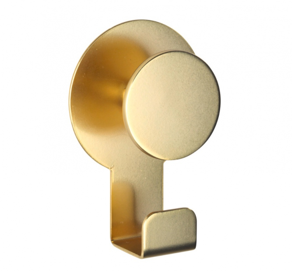 Self-adhesive metallic hook, BLANDAS DOUBLE HOOK, 5 x H 7,5 cm in the group Storage / Bathroom storage at SmartaSaker.se (42520)