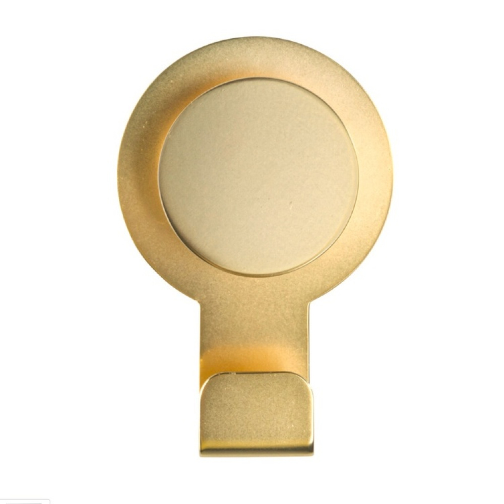 Self-adhesive metallic hook, BLANDAS DOUBLE HOOK, 5 x H 7,5 cm in the group Storage / Bathroom storage at SmartaSaker.se (42520)