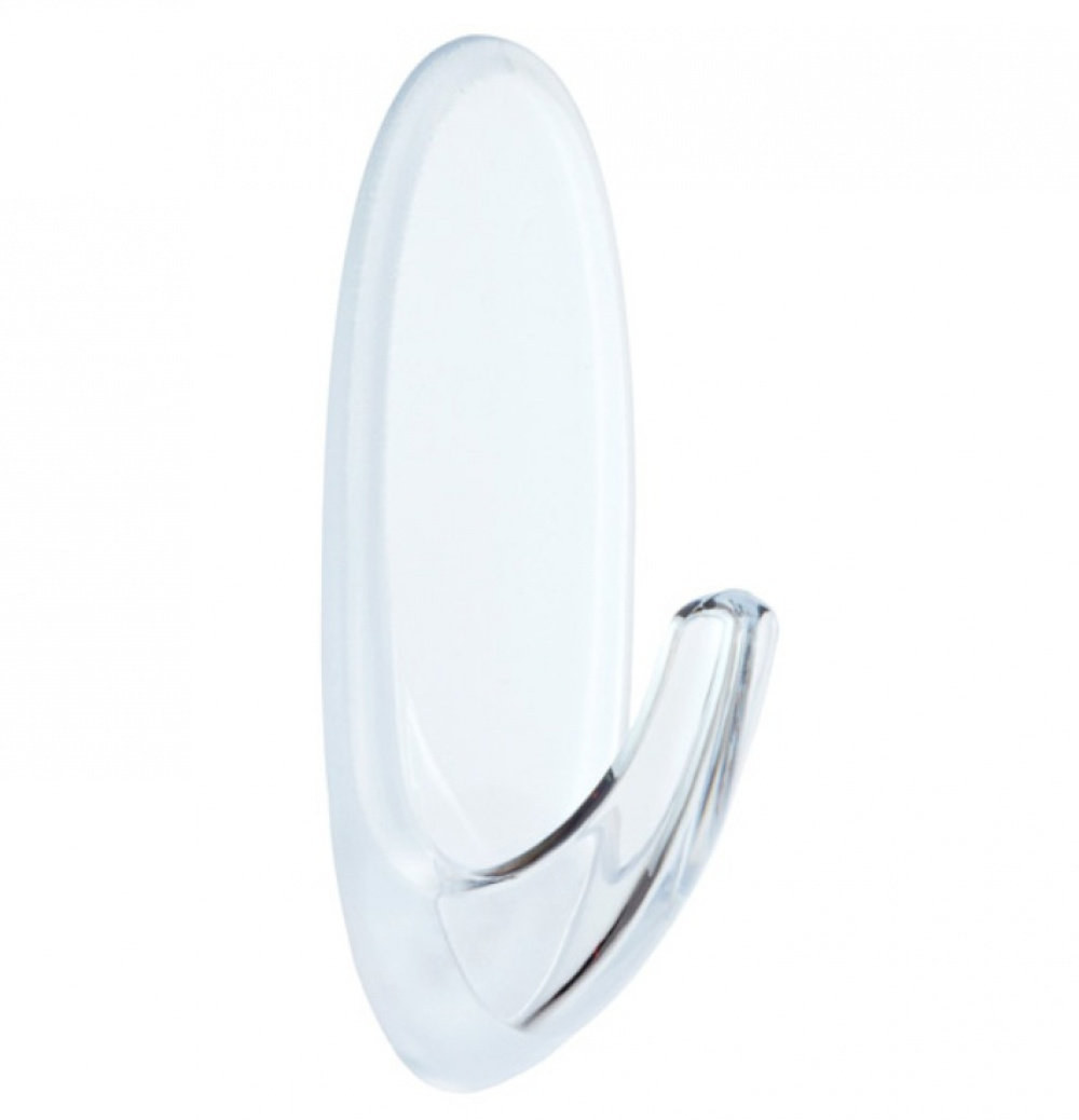 Self-adhesive hook, Removable, COMMAND LARGE, 3,5 x H 8,6 cm, Clear in the group Storage / Bathroom storage at SmartaSaker.se (42522)