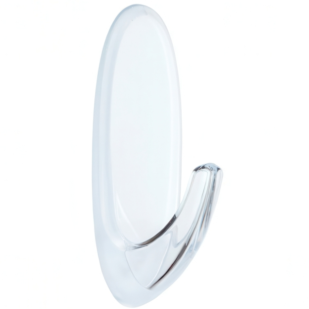 Self-adhesive hook, Removable, COMMAND LARGE, 3,5 x H 8,6 cm, Clear in the group Storage / Bathroom storage at SmartaSaker.se (42522)