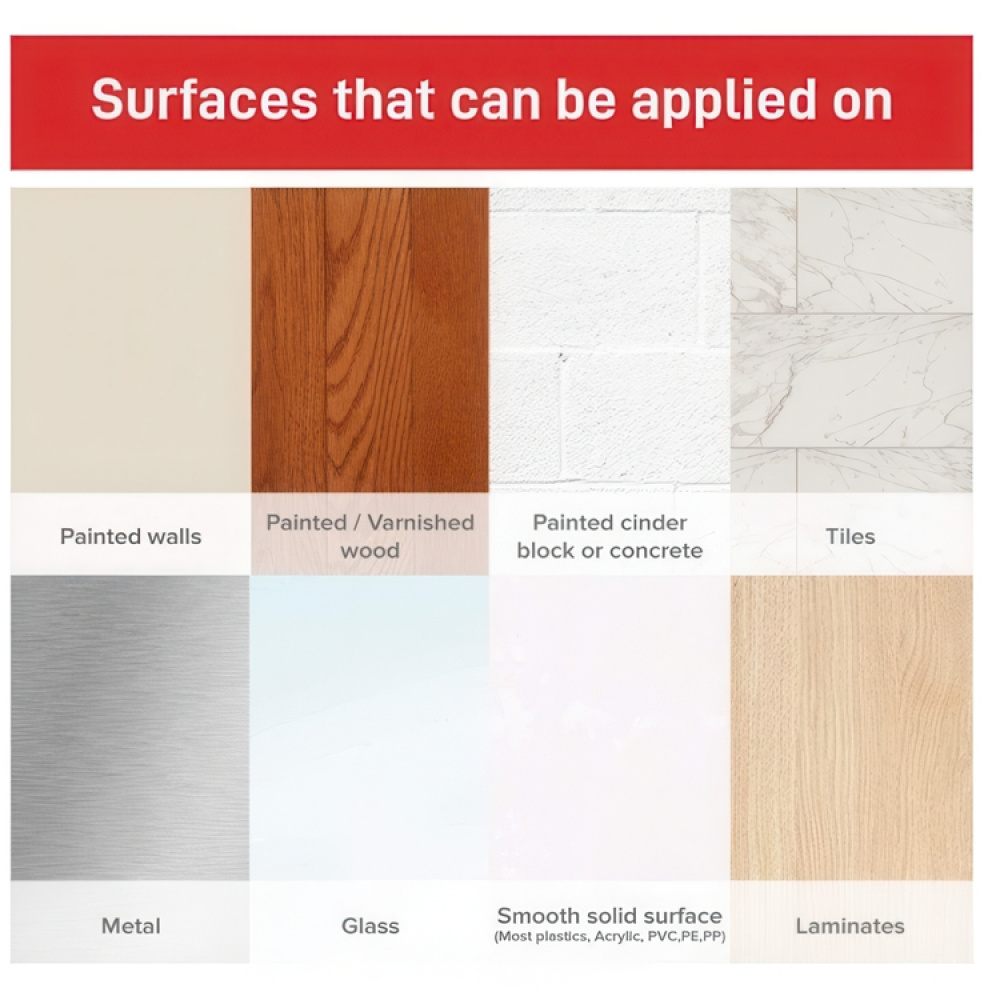 Self-adhesive hook, Removable, COMMAND LARGE, 3,5 x H 8,6 cm, Clear in the group Storage / Bathroom storage at SmartaSaker.se (42522)