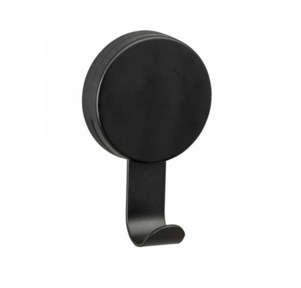 Hooks, set of 2, LARGE STATIC-LOC PAVIA, 6 x 3,5 x H 10 cm, Black in the group Storage / Bathroom storage at SmartaSaker.se (42525)