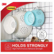 Self-adhesive hooks, Removable, Set of 2, COMMAND MEDIUM, 2,9 x H 7,9 cm, White Self-adhesive hooks, Removable, Set of 2, COMMAND MEDIUM, 2,9 x H 7,9 cm, White