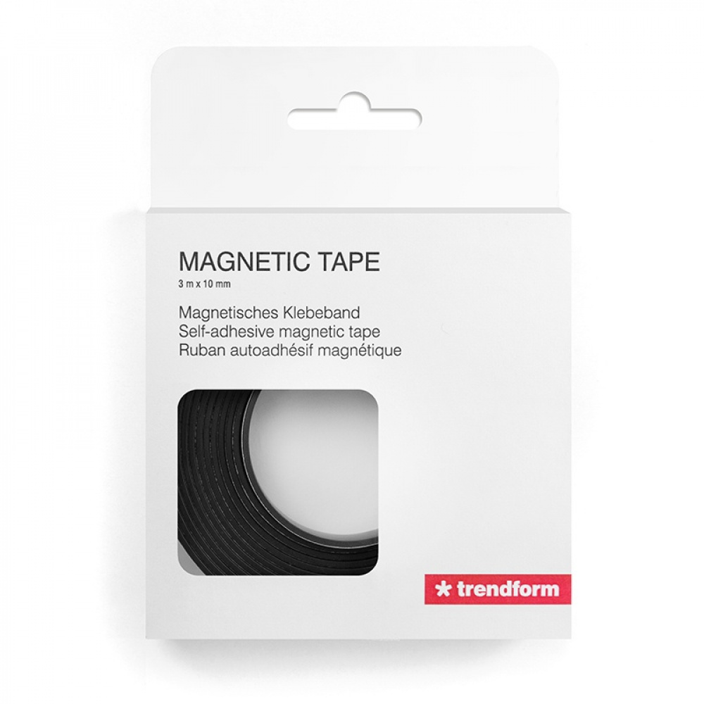 Self-adhesive MAGNETIC TAPE 3 m x 1 cm, Black in the group Storage / Magnets and adhesives at SmartaSaker.se (42528)