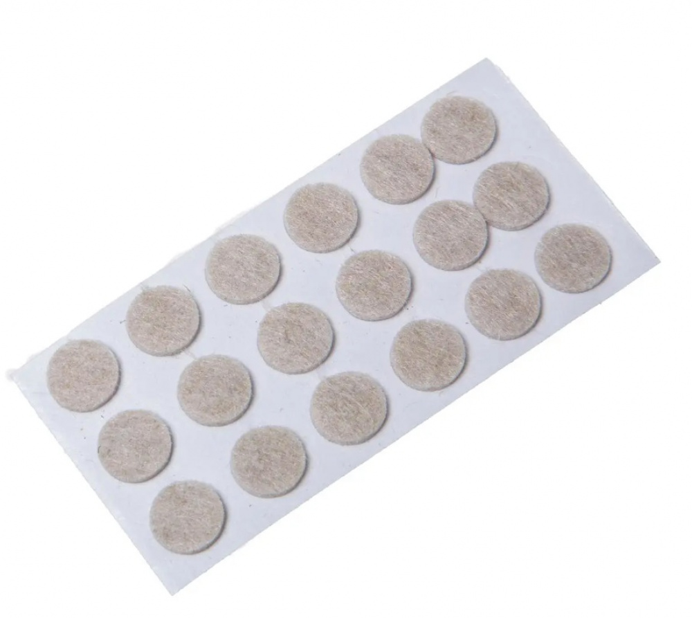 Self-Adhesive Furniture pads, Set of 144, BIG PACKPROTEKTOR PADS, Beige in the group Storage / Cleaning and waste sorting / Drawer liners at SmartaSaker.se (42532)