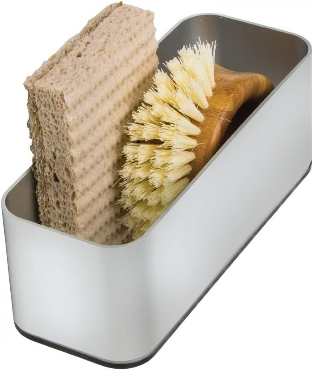 Self-adhesive Sink Center, AFFIXX, 17 x 6,5 x H 6 cm, Matt Silver in the group Storage / Kitchen storage / Dish racks and sink accessories at SmartaSaker.se (42535)
